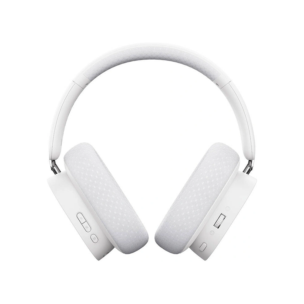 Gamingowe bezprzewodowe słuchawki Baseus AeQur GH02 2.4G / BT 5.3 / jack 3.5mm (białe)