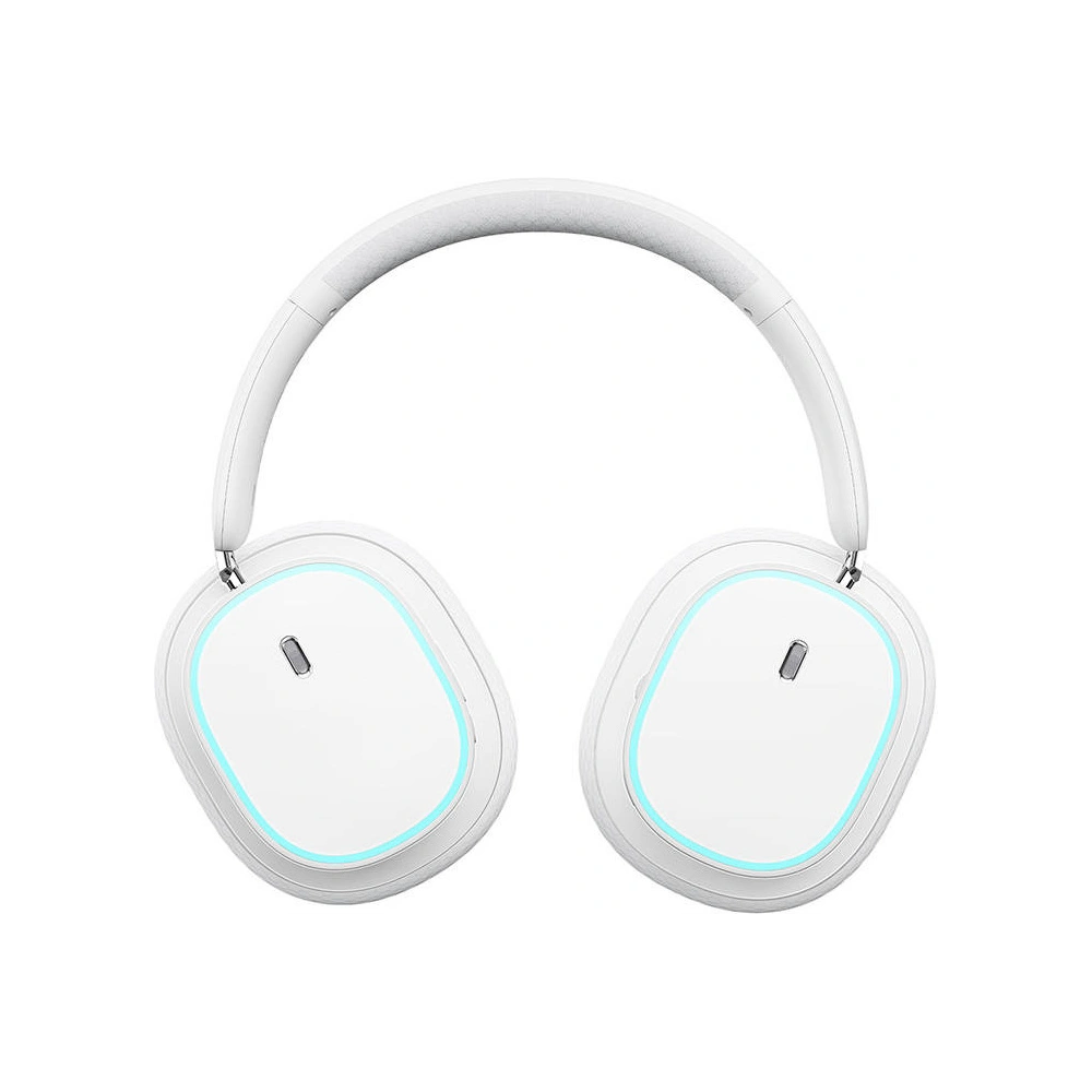 Gamingowe bezprzewodowe słuchawki Baseus AeQur GH02 2.4G / BT 5.3 / jack 3.5mm (białe)