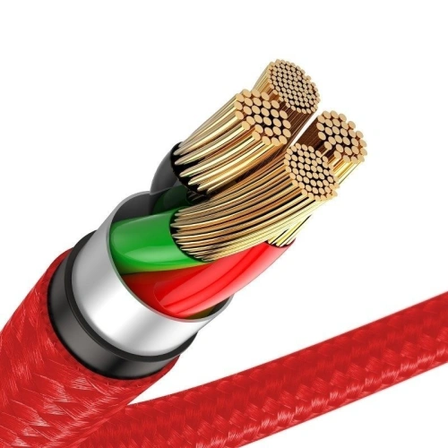 Kup Lightning-Kabel mit LED Baseus Horizontal 0.5m 2.4A (rot) - BSU433RED - {ean13} - Sklep Home Screen