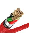 Kup Lightning-Kabel mit LED Baseus Horizontal 0.5m 2.4A (rot) - BSU433RED - {ean13} - Sklep Home Screen