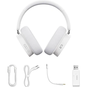 Kup Gaming Wireless Headphones Baseus AeQur GH02 2.4G / BT 5.3 / jack 3.5mm (weiß) - BSU4603 - {ean13} - Sklep Home Screen