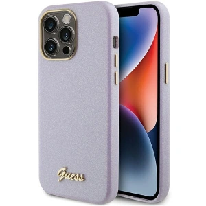 Kup Etui Guess GUHCP15XPGMCSL Apple iPhone 15 Pro Max hardcase Glitter Glossy Script fialový/lilac - GUE2971 - {ean13} - Sklep Home Screen