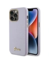 Etui Guess GUHCP15XPGMCSL Apple iPhone 15 Pro Max hardcase Glitter Glossy Script liliowy/lilac