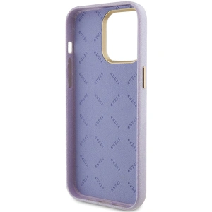 Buy Guess GUHCP15XPGMCSL Apple iPhone 15 Pro Max hardcase Glitter Glossy Script lilac - GUE2971 - {ean13} - Home Screen Store Europe