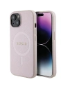 Kup Case Guess GUHMP15MPSAHMCP Apple iPhone 15 Plus / 14 Plus Hardcase Saffiano MagSafe rosa/pink - GUE2972 - {ean13} - Sklep Home Screen