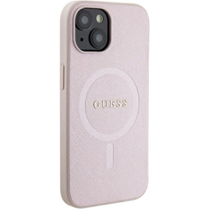 Kup Etui Guess GUHMP15MPSAHMCP Apple iPhone 15 Plus / 14 Plus hardcase Saffiano MagSafe różowy/pink - GUE2972 - {ean13} - Sklep Home Screen