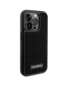 Buy Karl Lagerfeld KLHCP15XHDSPLK Apple iPhone 15 Pro Max hardcase Rhinestone Logo Metal Plate black - KLD1730 - {ean13} - Home Screen Store Europe
