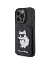 Kup Case Karl Lagerfeld KLHCP15XSAKCNSCK Apple iPhone 15 Pro Max Hardcase Saffiano Monogram Choupette schwarz/black - KLD1731 - {ean13} - Sklep Home Screen