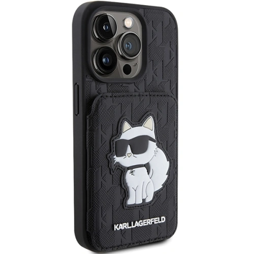 Kup Etui Karl Lagerfeld KLHCP15XSAKCNSCK Apple iPhone 15 Pro Max hardcase Saffiano Monogram Choupette černý/black - KLD1731 - {ean13} - Sklep Home Screen