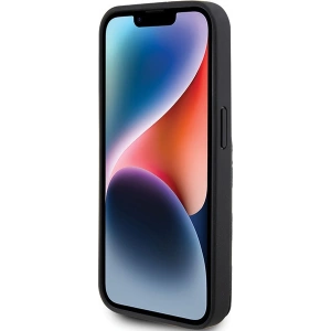 Buy Karl Lagerfeld KLHCP15XSAKKNSCK Apple iPhone 15 Pro Max hardcase Saffiano Monogram Ikonik Patch black - KLD1732 - {ean13} - Home Screen Store Europe