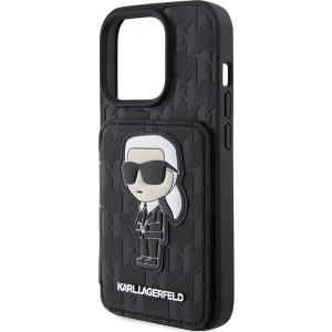 Kup Etui Karl Lagerfeld KLHCP15XSAKKNSCK Apple iPhone 15 Pro Max hardcase Saffiano Monogram Ikonik Patch czarny/black - KLD1732 - {ean13} - Sklep Home Screen