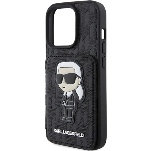Kup Etui Karl Lagerfeld KLHCP15XSAKKNSCK Apple iPhone 15 Pro Max hardcase Saffiano Monogram Ikonik Patch černý/black - KLD1732 - {ean13} - Sklep Home Screen