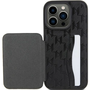Kup Etui Karl Lagerfeld KLHCP15XSAKKNSCK Apple iPhone 15 Pro Max hardcase Saffiano Monogram Ikonik Patch czarny/black - KLD1732 - {ean13} - Sklep Home Screen