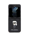 Kup Etui Karl Lagerfeld KLHCZF5SAPKINPK Samsung Galaxy Z Flip5 hardcase Saffiano Monogram Ikonik Pin černý/black - KLD1734 - {ean13} - Sklep Home Screen