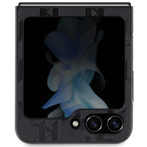 Buy Karl Lagerfeld KLHCZF5SAPKINPK Samsung Galaxy Z Flip5 hardcase Saffiano Monogram Ikonik Pin black - KLD1734 - {ean13} - Home Screen Store Europe