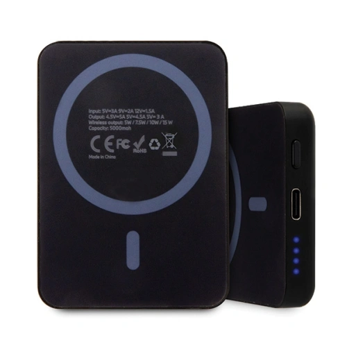 Kup Induktive Powerbank BMW BMPBMS5K22PGVK 15W 5000mAh + USB-C-Kabel M Collection MagSafe schwarz/black - BMW513 - {ean13} - Sklep Home Screen
