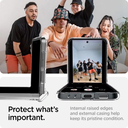 Buy Spigen Thin Fit Pro Samsung Galaxy Z Flip5 Crystal Clear - SPN3103 - {ean13} - Home Screen Store Europe