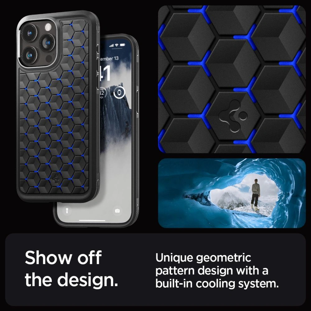 Etui Spigen Cryo Armor Apple iPhone 15 Pro Max Cryo Blue