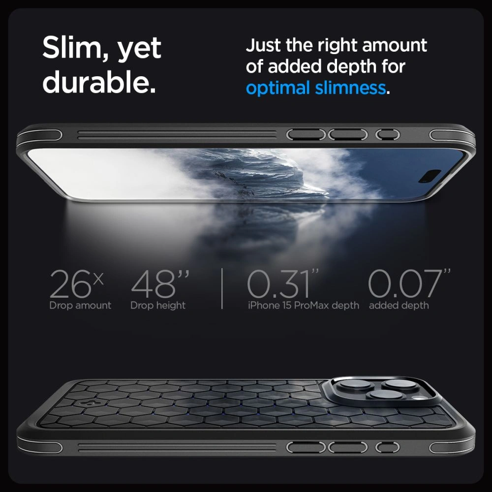 Etui Spigen Cryo Armor Apple iPhone 15 Pro Max Cryo Blue