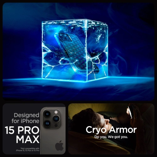 Kup Case Spigen Cryo Armor Apple iPhone 15 Pro Max Cryo Rot - SPN3105 - {ean13} - Sklep Home Screen