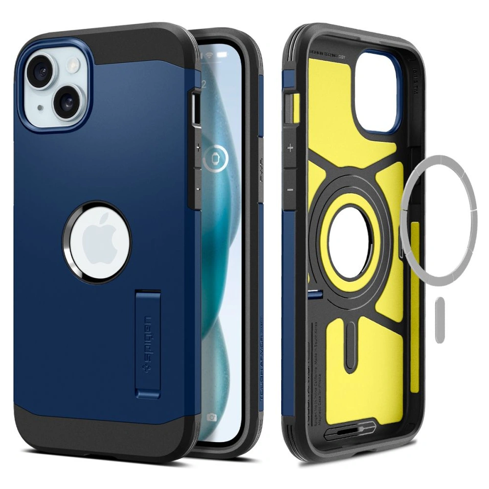 Etui Spigen Tough Armor Mag MagSafe Apple iPhone 15 Navy Blue
