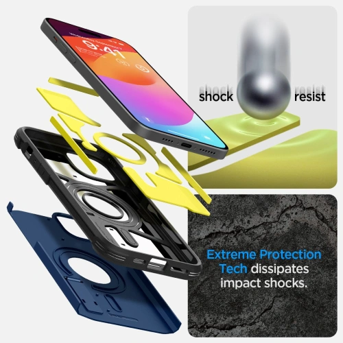 Kup Spigen Apple Carcasă Tough Armor MagSafe iPhone 15 Albastru marin - SPN3106 - {ean13} - Sklep Home Screen