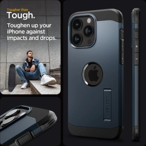 Etui Spigen Tough Armor Mag MagSafe Apple iPhone 15 Pro Metal Slate