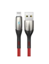 Kabel Lightning s LED diodou Baseus Horizontální 2m 1.5A (červený)