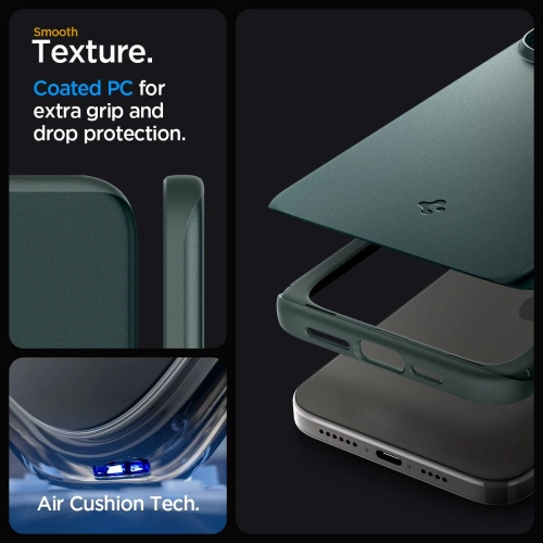 Kup Case Spigen Thin Fit Apple iPhone 15 Pro Max Abyssgrün - SPN3110 - {ean13} - Sklep Home Screen