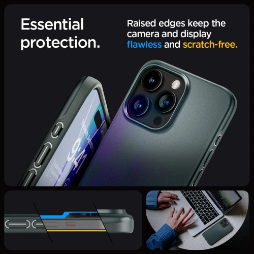 Kup Case Spigen Thin Fit Apple iPhone 15 Pro Max Abyssgrün - SPN3110 - {ean13} - Sklep Home Screen