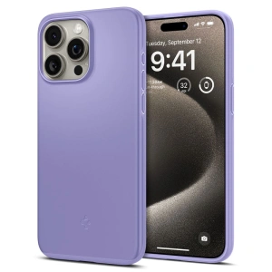 Buy Spigen Thin Fit Apple iPhone 15 Pro Max Iris Purple - SPN3111 - {ean13} - Home Screen Store Europe