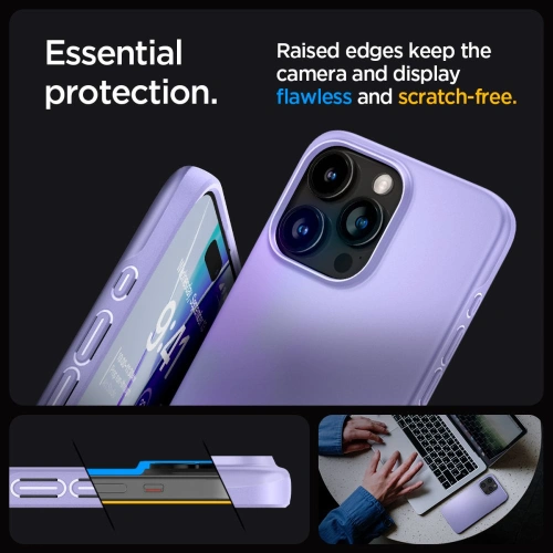 Kup Case Spigen Thin Fit Apple iPhone 15 Pro Max Iris Purple - SPN3111 - {ean13} - Sklep Home Screen