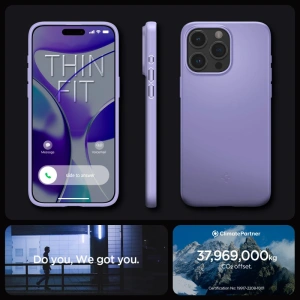 Kup Etui Spigen Thin Fit Apple iPhone 15 Pro Max Iris Purple - SPN3111 - {ean13} - Sklep Home Screen