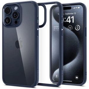 Buy Spigen Ultra Hybrid Apple iPhone 15 Pro Max Navy Blue - SPN3112 - {ean13} - Home Screen Store Europe