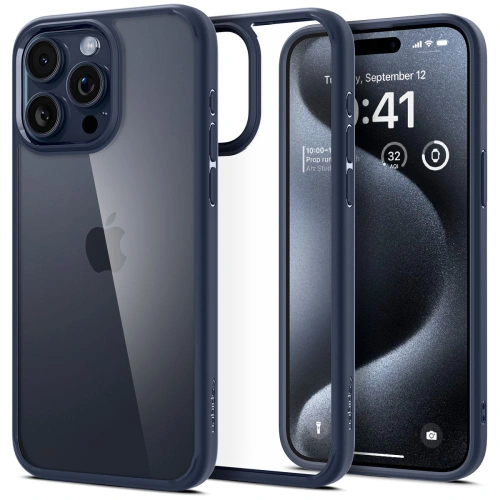 Kup Etui Spigen Ultra Hybrid Apple iPhone 15 Pro Max Námořnická Modrá - SPN3112 - {ean13} - Sklep Home Screen