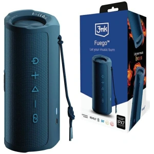 Kup Bezdrátový reproduktor 3MK Fuego 30W Bluetooth 5.3 TWS IPX7 modrý/blue - 3MK5280 - {ean13} - Sklep Home Screen