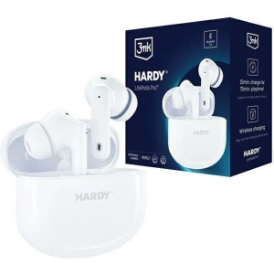 Słuchawki bezprzewodowe 3MK Hardy LifePods Pro Bluetooth 5.3 ANC białe/white