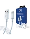 Kabel 3MK Hyper Cable USB-A / USB-C 5A 60W 1.2m weiß/white