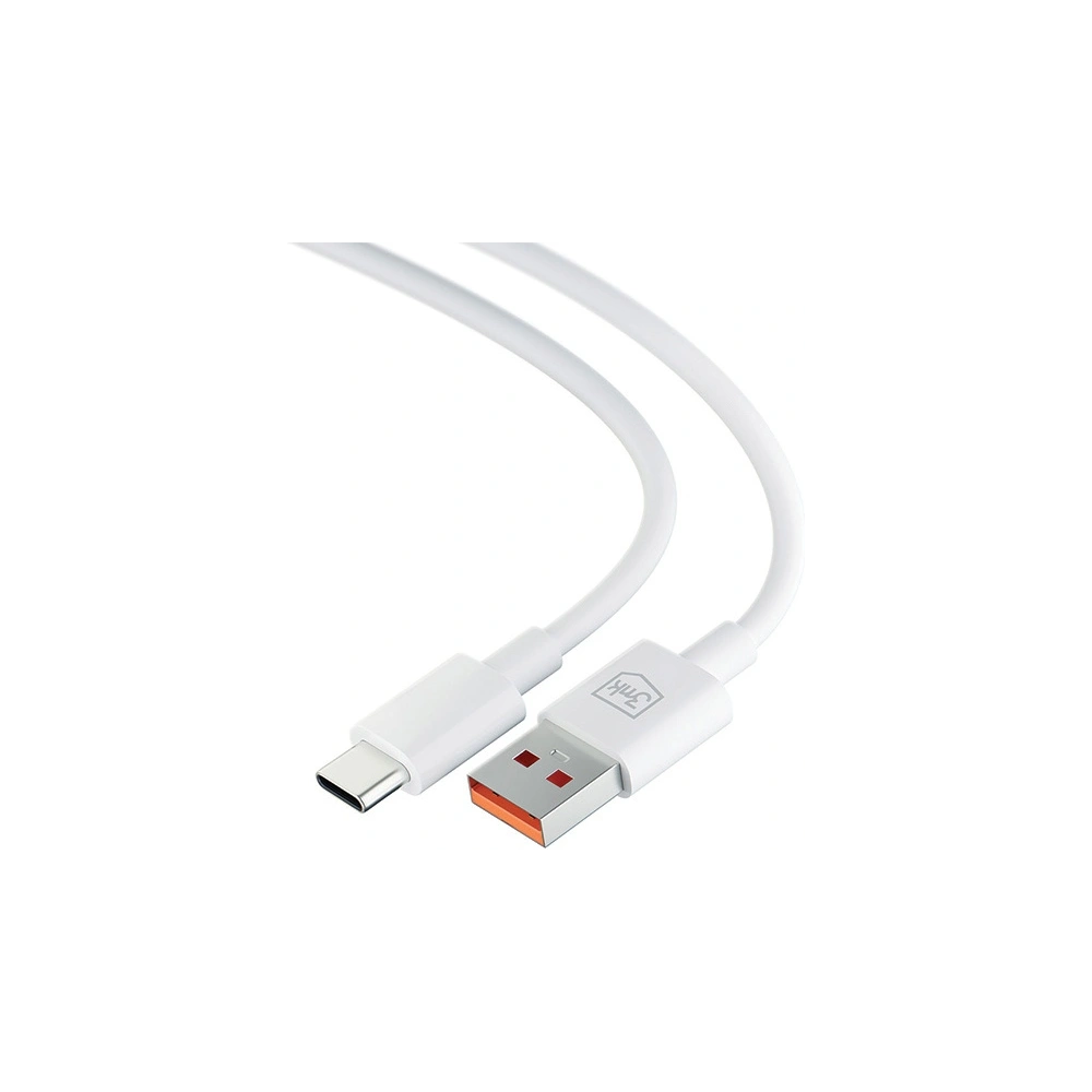 Kabel 3MK Hyper Cable USB-A / USB-C 5A 60W 1.2m biały/white