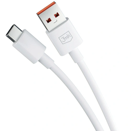 Kup Kabel 3MK Hyper Cable USB-A / USB-C 5A 60W 1.2m bílý/white - 3MK5283 - {ean13} - Sklep Home Screen