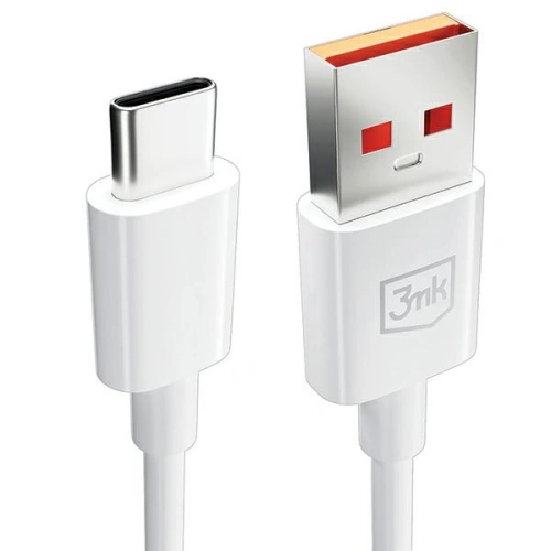 Kup Kabel 3MK Hyper Cable USB-A / USB-C 5A 60W 1.2m bílý/white - 3MK5283 - {ean13} - Sklep Home Screen