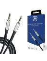 Kabel 3MK AUX jack 3,5mm / jack 3,5mm 1m