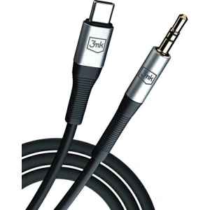Kabel 3MK AUX USB-C / jack 3,5mm 1m