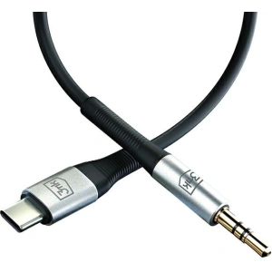Kabel 3MK AUX USB-C / jack 3,5mm 1m