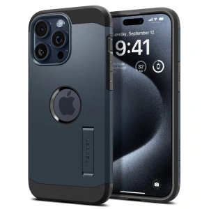 Buy Spigen Tough Armor Mag MagSafe Apple iPhone 15 Pro Max Metal Slate - SPN3114 - {ean13} - Home Screen Store Europe