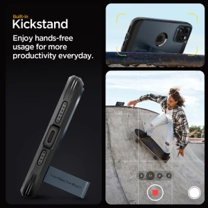 Kup Etui Spigen Tough Armor Mag MagSafe Apple iPhone 15 Pro Max Metal Slate - SPN3114 - {ean13} - Sklep Home Screen