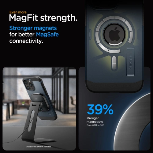 Kup Spigen Apple Carcasă Tough Armor MagSafe iPhone 15 Pro Max Metal Slate - SPN3114 - {ean13} - Sklep Home Screen