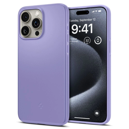 Kup Etui Spigen Thin Fit Apple iPhone 15 Pro Iris Purple - SPN3115 - {ean13} - Sklep Home Screen