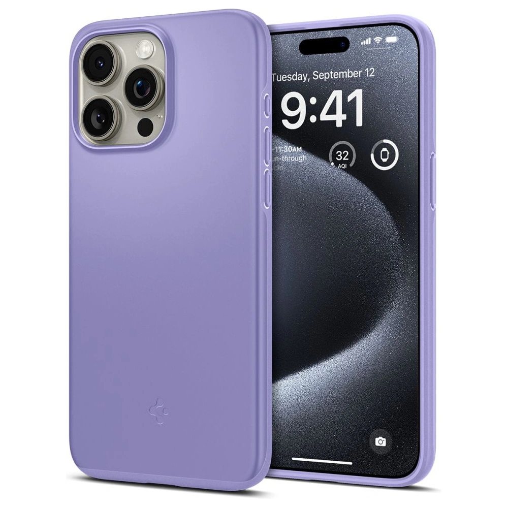 Etui Spigen Thin Fit Apple iPhone 15 Pro Iris Purple