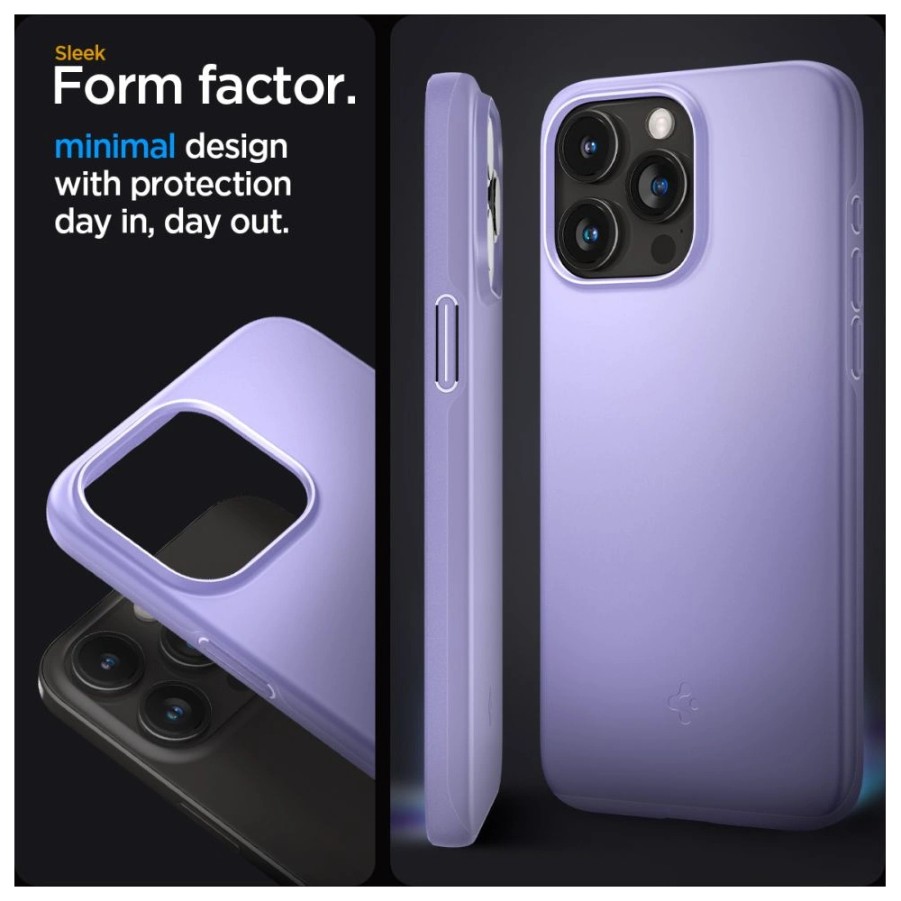 Etui Spigen Thin Fit Apple iPhone 15 Pro Iris Purple